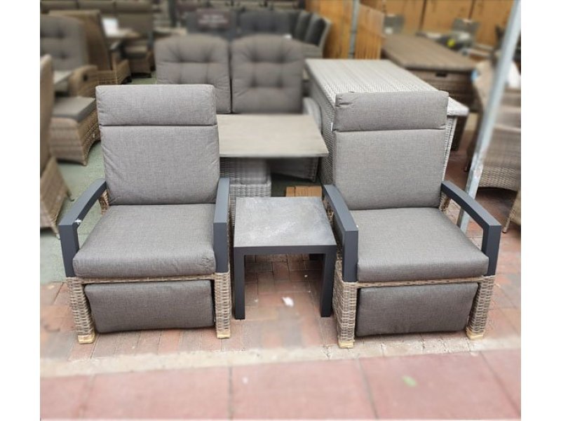 Cappuccino rattan garden furniture new arrivals